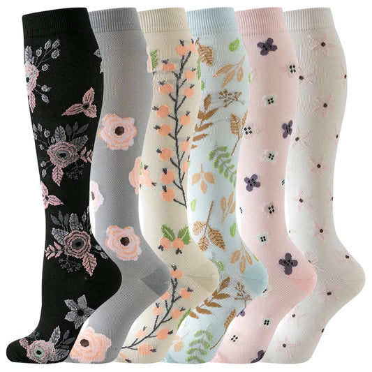 Airsteps® Flower CompressieSokken